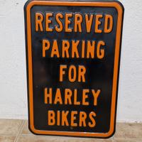 Harley Davidson  cartello metallo 