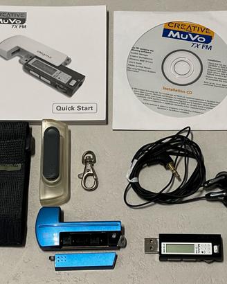 CREATIVE MuVo TX FM 512 MB mp3 vintage