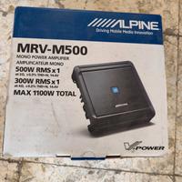 amplificatore alpine MRV M500