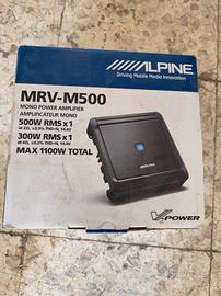 amplificatore alpine MRV M500