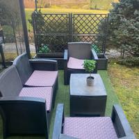 Set salottino divanetto da giardino