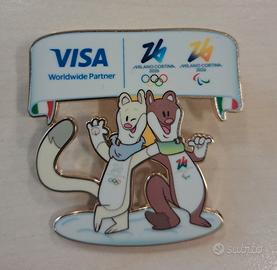 PIN Milano Cortina 2026 - Very Rare VISA PIN