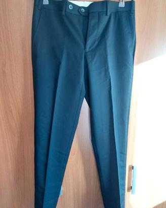 Pantaloni Zara Men uomo cotone eleganti