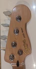 Manico acero Squier Jazz Bass