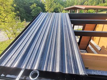 lastre NUOVE in pvc per copertura