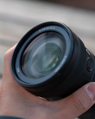 Sony 16-55G F2.8 Emount  obbietivo lens con filter