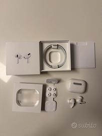 AirPods Pro 1ª gen con scatola + accessori