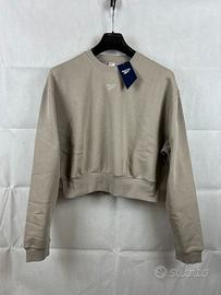 Felpa beige Reebok (nuova con cartellino)