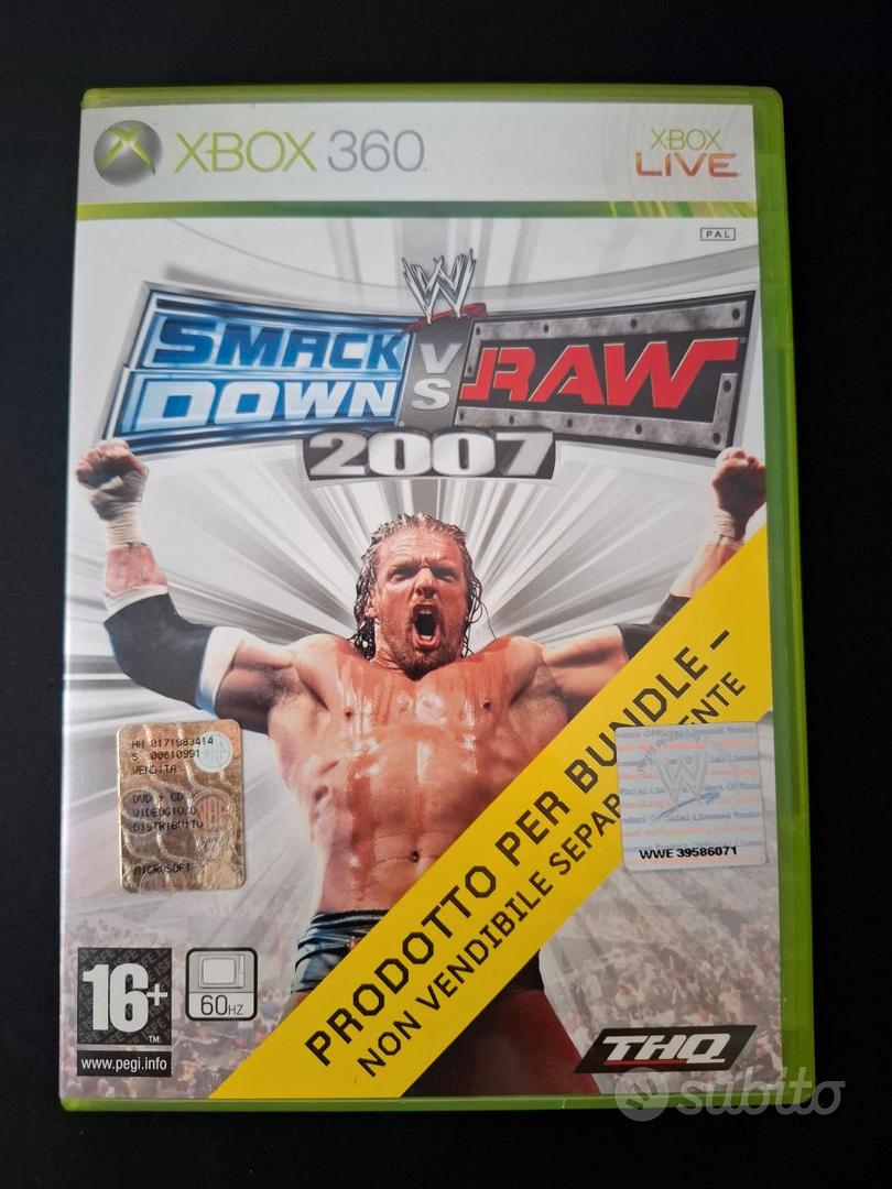 Xbox 360 WWE - SMACKDOWN VS. Raw 2007 Nuovo Sigillato - Foto 12