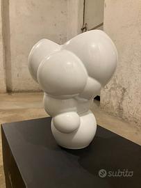 Vaso Rosenthal Skum Weiss matt in porcellana