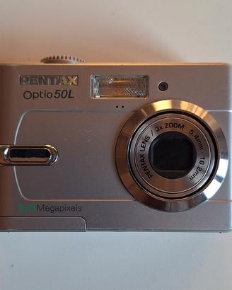 Macchina fotografica digitale vintage Pentax Optio