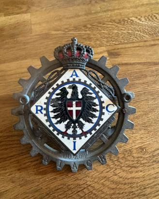 ca Badge Radiatore RACI AIACR Anni 30 - Original