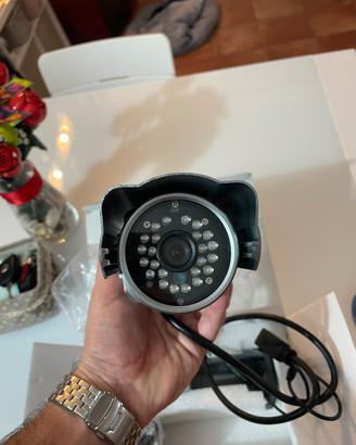VIDEOCAMERA DI SORVEGLIANZA IP CAMERA WIFI APP