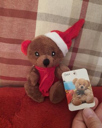 Peluche orsetto Natalizio nuovo