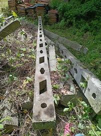 Pali di cemento da vigna 4 m