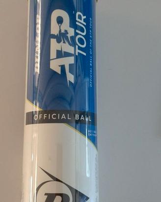 4 Palline da tennis Dunlop ATP Tour