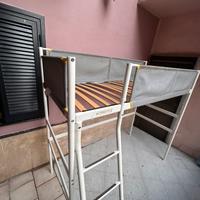 Letto a soppalco singolo