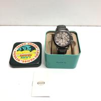 Orologio da uomo FOSSIL grigio, cinturino in pelle