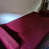 Divano letto 3 posti con contenitore