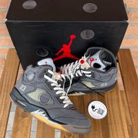 Jordan 5 x Off White Muslin size 42,5 Used OG All