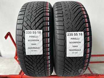 2 gomme 235 55 18 PIRELLI INVERNALI