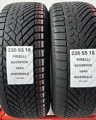2 gomme 235 55 18 PIRELLI INVERNALI