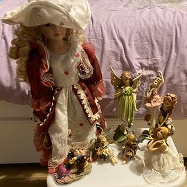 Set di fate in ceramica