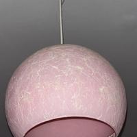 Lampadario rosa