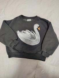 Felpa Zara bimba 3 anni nuova senza cartellino