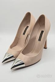 Tacchi a Spillo Louis Vuitton Con Punta in Metallo