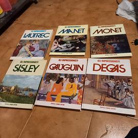 Collezione libri d'arte Gli Impressionisti 