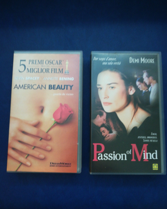 American beauty+ Passione of Mind VHS