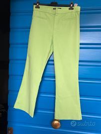 Pantaloni verdi Zara tg L