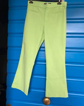 Pantaloni verdi Zara tg L