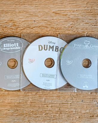 Walt Disney 5 Film in Dvd+Bustina trasparente