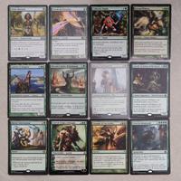 MTG Magic lotto carte verdi 01