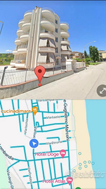 Alba adriatica mare trilocale 2 bagni zona pinete