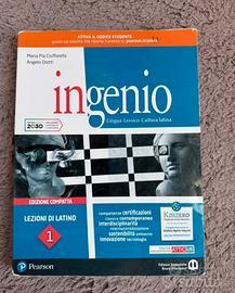 Libro “ingenio” lezione di latino
