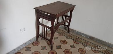 scrittoio antico e tavolino da divano 