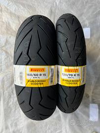 ❌PIRELLI DIABLO ROSSO❌ 120/70-15 56H+160/60-15 67H