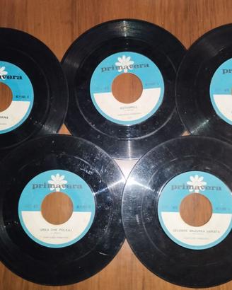 VINTAGE ANNI 50/60 - VINILI 45 GIRI - PRIMAVERA