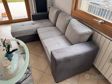 Divano/letto in tessuto