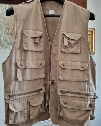 Gilet uomo multitasche