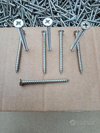 Viti inox 4,8 x 60 svasate croce usate (pz 2500)