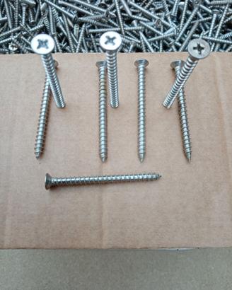 Viti inox 4,8 x 60 svasate croce usate (pz 2500)