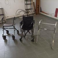 Sedia a rotelle e deambulatori 