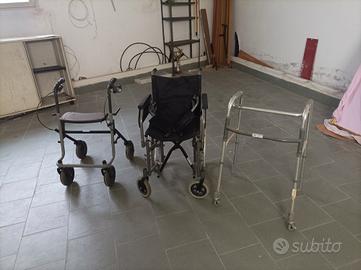 Sedia a rotelle e deambulatori 