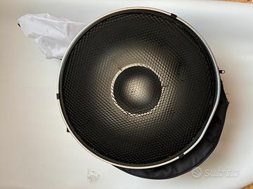 Oonpho 42 cm Beauty Dish Con Riflettore Standard