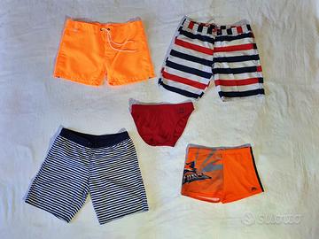 Costumi short mare bambino 10-12 anni