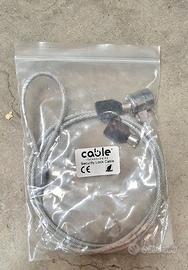 Cavo di Sicurezza Antifurto per PC / Laptop Cable